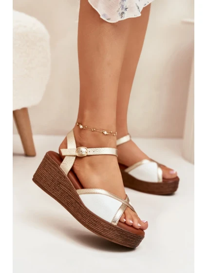 Bota na klínech  model 215031 Step in style