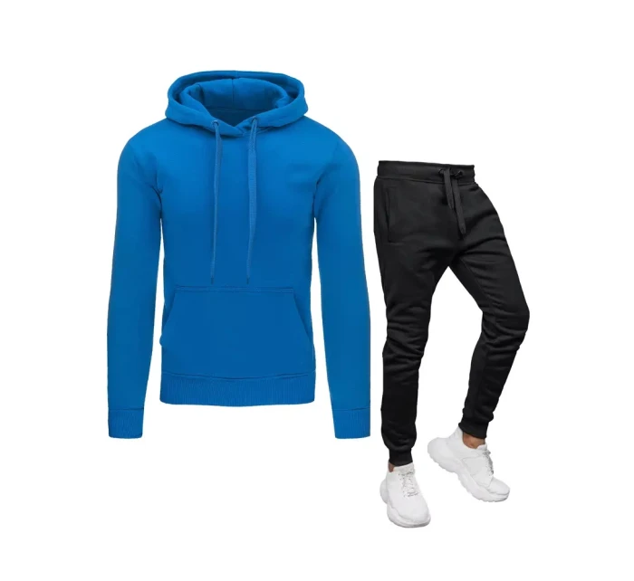 Pánská modročerná tepláková souprava Dstreet AX0645z