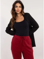 Kalhoty DHJ SP model 20567182 bordó - FPrice