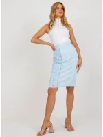 Sukně LK SD 506633.11 světle modrá Sukně LK SD 506633.11 světle modrá