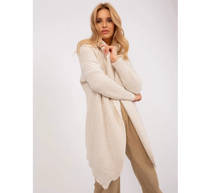 Kardigan TW SW BI model 18955437 jasny beżowy - FPrice