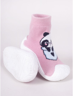 Dětské dívčí ponožky s podrážkou Pink model 19758404 - Yoclub