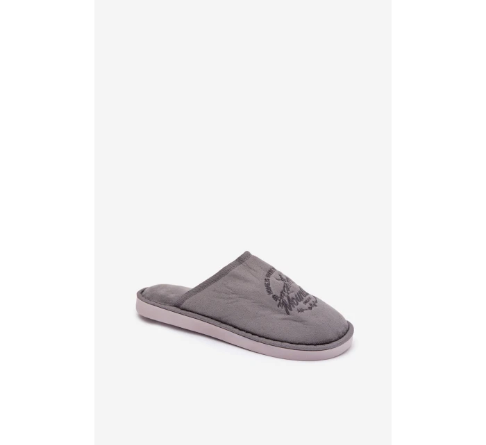 Pánské nazouváky Tiranne – šedé