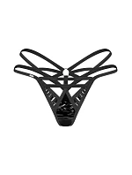 Dámská svůdná tanga Keira Lisa černé - Obsessive
