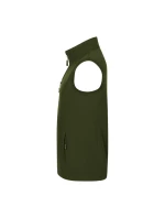 Pánská softshellová vesta Trail (vojenská) Pánská softshellová vesta Trail (vojenská)