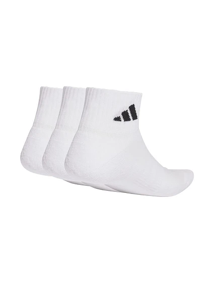 Cushioned Sportswear Kotníkové ponožky 3P bílé model 22057440 - ADIDAS