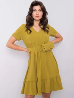 Šaty DHJ SK model 17614713 olivový - FPrice