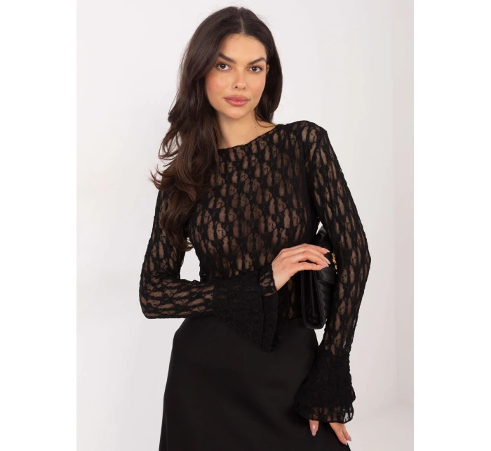 Bluzka IT BZ model 21808007 czarny - FPrice Bluzka IT BZ model 21808007 czarny - FPrice