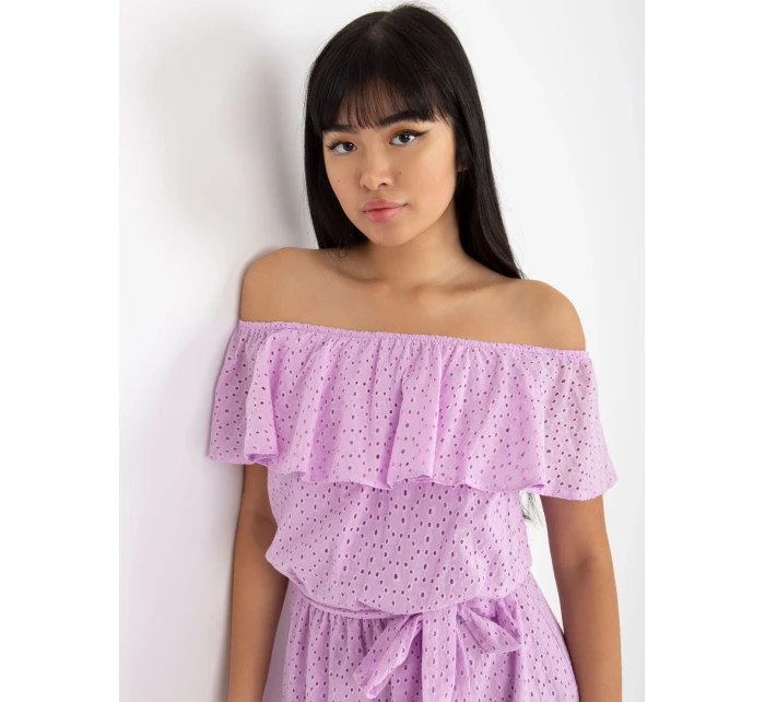 Sukienka LK SK model 21110903 jasny fioletowy - FPrice