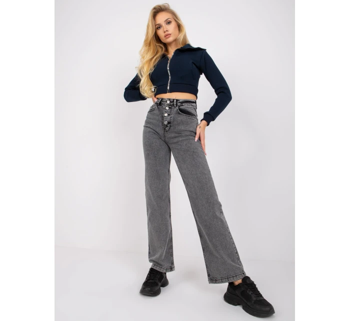 Džínové kalhoty MR SP 357.04P tmavě šedá