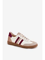 Kožené dámské tenisky Zazoo N1234S2 Bílomodré