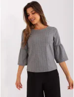 Bluzka LK BZ model 18861913 szaro różowy - FPrice