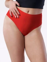Dámské kalhotky Simple String Maxi červené - Julimex