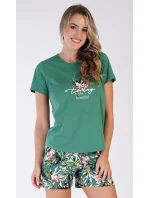Dámské pyžamo šortky model 19903034 - Vienetta Dámské pyžamo šortky model 19903034 - Vienetta