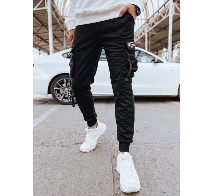 Pánské bojové kalhoty černé FashionStreet UX4203