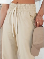 Dámské kalhoty KLINTAL beige FashionStreet UY2097