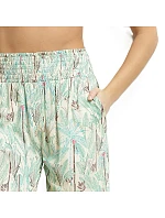 Dámské plážové kalhoty model 22207128 PANTS zelená - DIM Dámské plážové kalhoty model 22207128 PANTS zelená - DIM