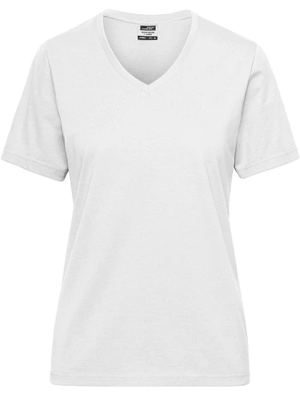 Daiber JN 1807 Dámské pracovní tričko z bio bavlny - Solid 02.1807 white Daiber JN 1807 Dámské pracovní tričko z bio bavlny - Solid 02.1807 white