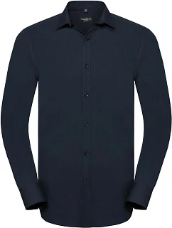 Elastická košile s dlouhým rukávem 11. bright navy model 22473966 - Russell Athletic