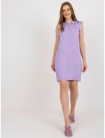 TW SK BI 89923 šaty.29 světle fialová