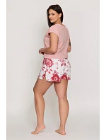Krátké růžové pyžamo model 22263956 - MEFEMI BY NIPPLEX