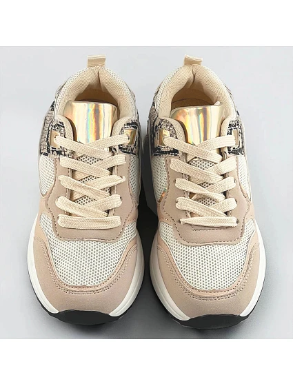 Béžové dámské sportovní boty model 17177655