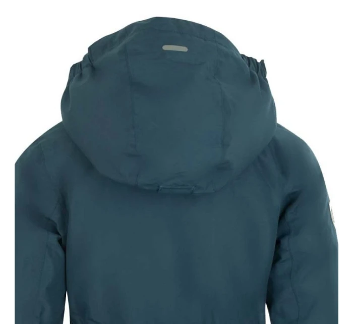 Dětská dívčí nepromokavá zimní péřová bunda s kapucí  Navy Blue model 21350528 - Trollkids