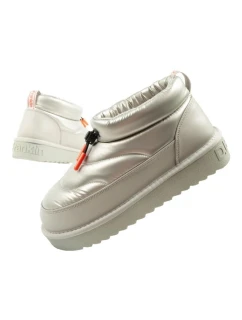 D.Franklin snow boots women winter fashion insulated boots silver dámské