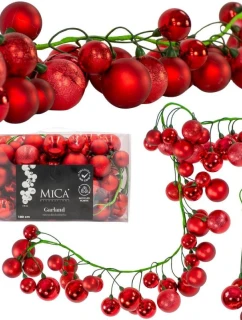GIRLANDA Z 80 CZERWONA model 21831355 - MICA