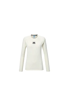 Dámské tričko MILLET Trilogy Wool Ts Ls W, béžové