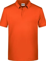 Daiber 8010 Pánské piqué polo z bio bavlny 02.8010 dark orange