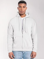 Fruit of the Loom Iconic Premium Hooded Sweat Jacket Mikina s kapucí z těžké bavlny 16.2286 white