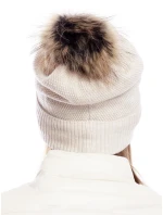 Dámská čepice AT CZ 171701.37 světle béžová Dámská čepice AT CZ 171701.37 světle béžová