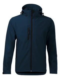 Performance softshellová bunda pánská námořní modrá