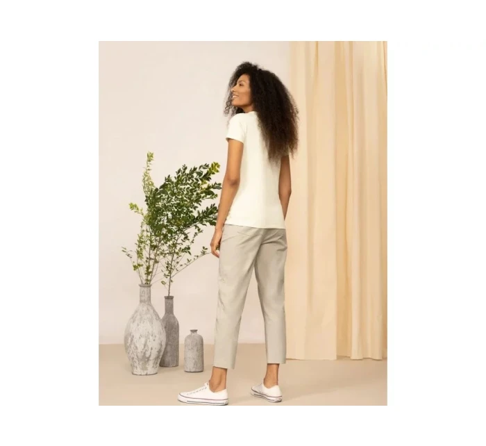 Dámské kalhoty model 18866139 béžové Outhorn - 4F Dámské kalhoty model 18866139 béžové Outhorn - 4F