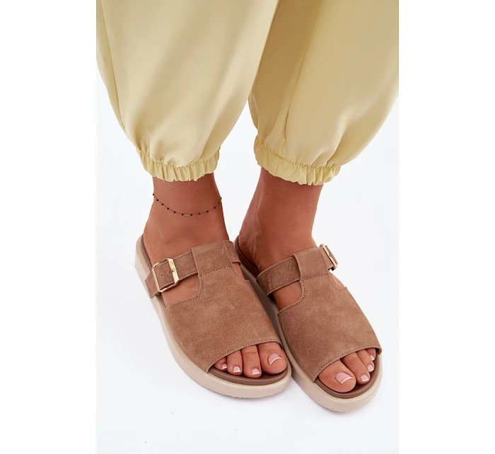 Klapky na platformě model 226519 Step in style