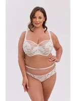 Gaia poloměkká podprsenka BSM 1134 Keto Maxi Ecru-Mokka