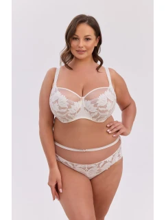 Gaia poloměkká podprsenka BSM 1134 Keto Maxi Ecru-Mokka