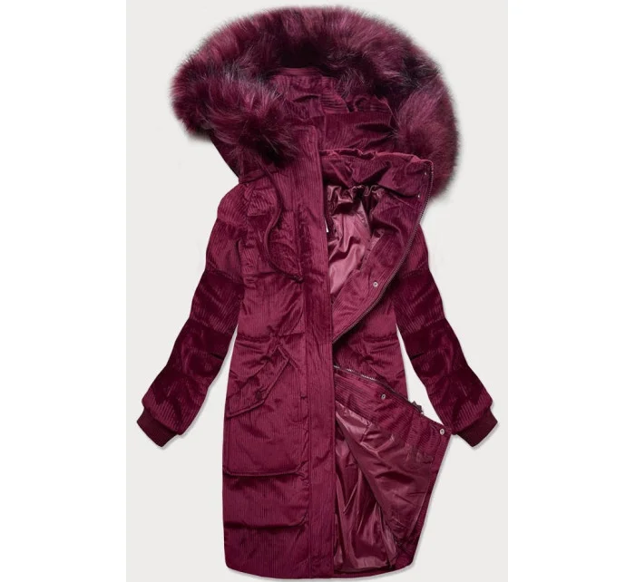 ZIMOWA KURTKA DAMSKA Z KAPTUREM model 21242176 - Libland