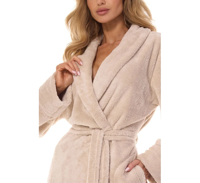 Dámský župan 2413 Camelia angora plus - L&L Dámský župan 2413 Camelia angora plus - L&L