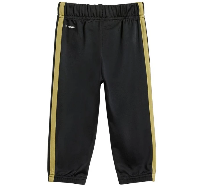 Dětské tepláky adidas Essentials Climacool černo-zlaté JC8857 Dětské tepláky adidas Essentials Climacool černo-zlaté JC8857