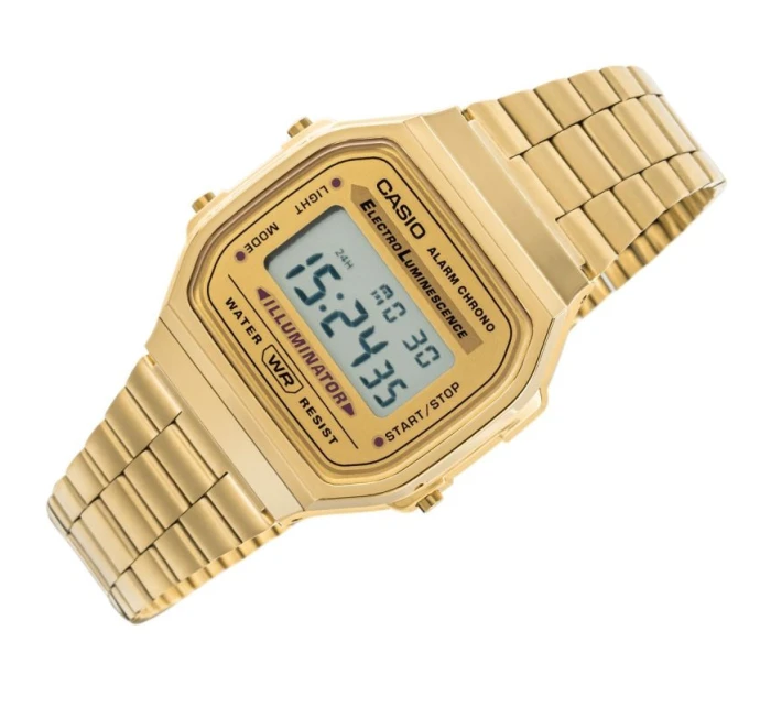 Unisex hodinky CASIO Vintage A168WG-9W + BOX Unisex hodinky CASIO Vintage A168WG-9W + BOX