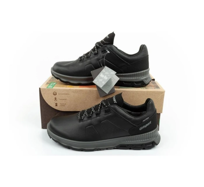 Grisport pánská treková obuv Nero avon SPO-TEX leather black