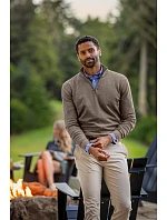Cutter & Buck Chinos Men Pánské chino kalhoty black model 22471941 Cutter & Buck Chinos Men Pánské chino kalhoty black model 22471941