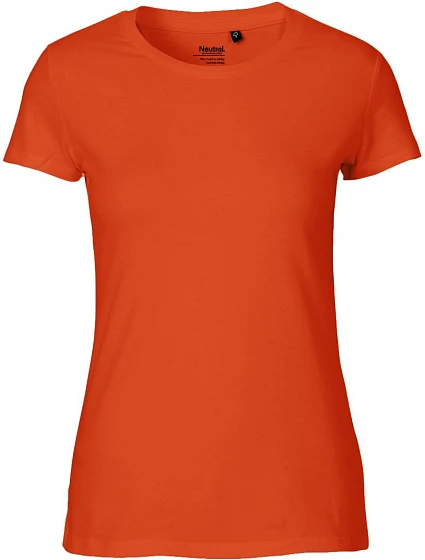 Neutral O 80001 Dámské tričko z těžké bio bavlny 77.8001 orange Neutral O 80001 Dámské tričko z těžké bio bavlny 77.8001 orange