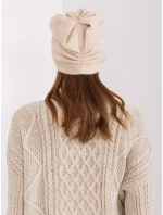 Czapka AT CZ model 18985283 beżowy - FPrice