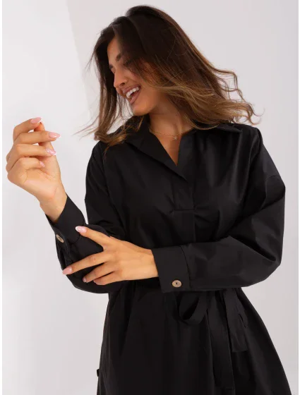 Sukienka CHA SK model 18861874 czarny - FPrice Sukienka CHA SK model 18861874 czarny - FPrice