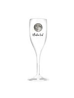 Personalizovaná nerozbitná prosecco sklenice s měsíční fází Personalizovaná nerozbitná prosecco sklenice s měsíční fází