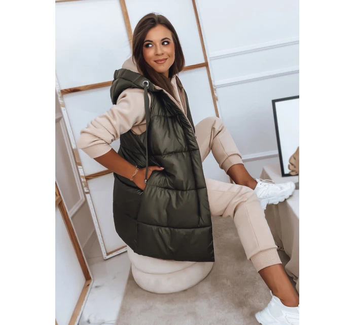 ROSI dámská vesta zelená FashionStreet TY2868