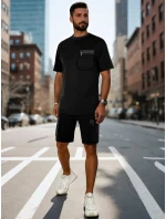 Pánská tepláková souprava černá Dstreet model 21988679 - FashionStreet